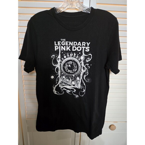 The Legendary Pink Dots Rare Eyeball & Tentacles Black T-shirt Unisex S M Goth